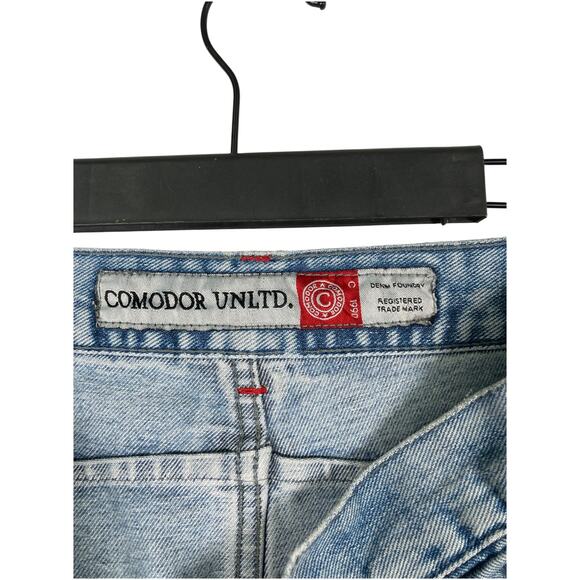 Vintage Comodor Unltd. Denim Shorts 34 - Picture 7 of 7